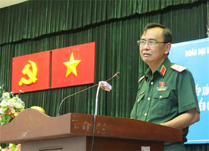 Thiếu tướng Nguyễn Minh Hoàng, Chủ tịch Hội Cựu chiến binh TPHCM tái ứng cử Đại biểu Quốc hội khóa XV
