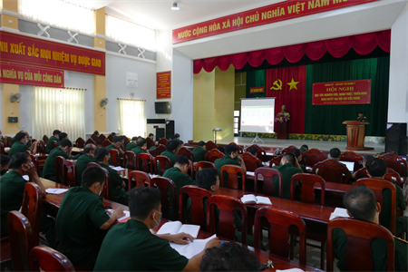 Sư đoàn 7, Quân đoàn 4: Quán triệt Nghị quyết Đại hội XIII của Đảng