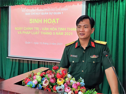 Quận 1 sinh hoạt Ngày chính trị văn hóa tinh thần và Ngày pháp luật