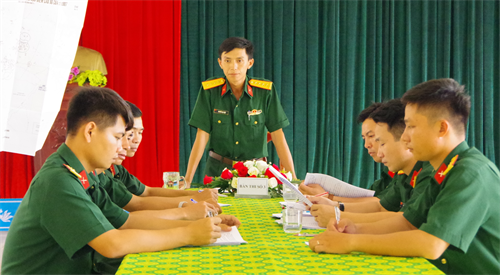 Trung đoàn 31, Sư đoàn 309 hội thi Bí thư chi bộ năm 2021