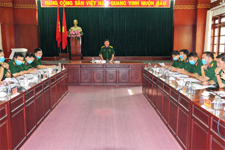 Đảng ủy Quân khu kiểm tra Đảng ủy Sư đoàn 5 theo Khoản 2, Điều 30, Điều  lệ Đảng