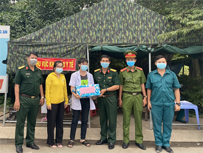 LLVT huyện Bình Chánh chủ động phối hợp phòng, chống dịch Covid-19