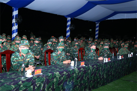 Ấn tượng đêm tham quan thực hành huấn luyện ở Núi Bà Đen