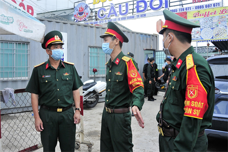 LLVT Thành phố Hồ Chí Minh tích cực, chủ động phòng, chống dịch