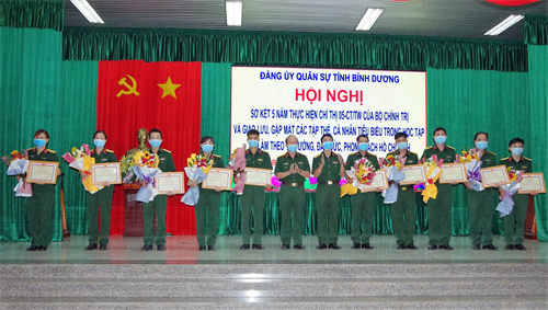 LLVT tỉnh Bình Dương: học Bác là sáng tạo, nêu gương, xung kích trong mọi nhiệm vụ
