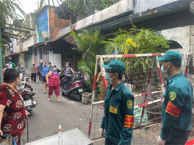 Phường Nguyễn Cư Trinh, Quận 1 chủ động phòng, chống dịch Covid-19