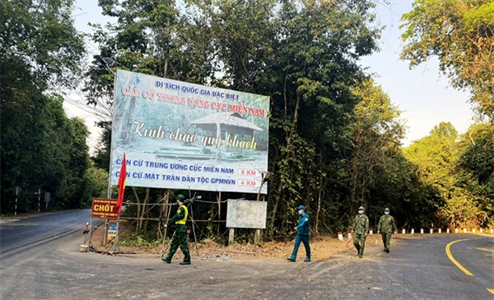 "Lá chắn thép" ngăn dịch Covid-19 trên biên giới Tây Ninh