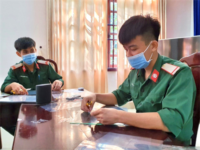 LLVT tỉnh Bà Rịa - Vũng Tàu làm tấm chắn giọt bắn tặng các khu cách ly