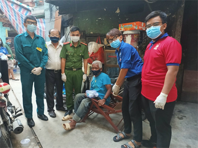 LLVT Quận 1 lan tỏa yêu thương trong mùa dịch bệnh Covid-19