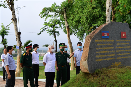 Bí thư Tỉnh ủy Bình Phước kiểm tra tiến độ công trình X16