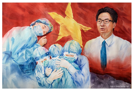 Tình yêu bóng đá hòa quyện cùng tinh thần yêu nước