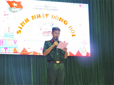 Trung đoàn 5 thi cán bộ Đoàn giỏi