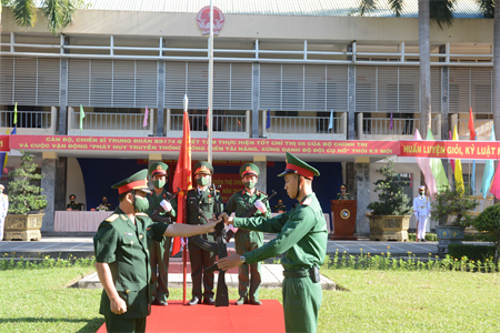 Dấu ấn lễ tuyên thệ chiến sĩ mới