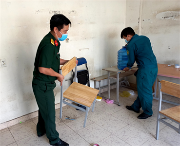 LLVT Quận 1 tiếp sức nơi tuyến đầu chống dịch