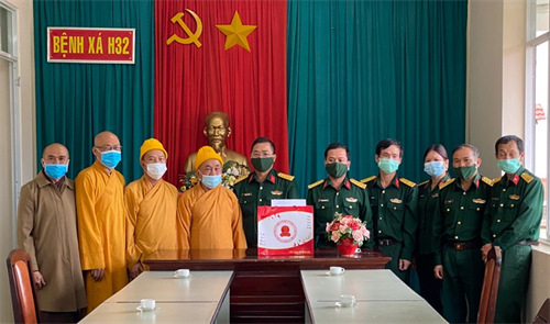 Ban Trị sự Giáo hội Phật giáo Việt Nam tỉnh Lâm Đồng hỗ trợ phòng chống dịch