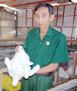 Cựu chiến binh Nguyễn Văn Trai làm kinh tế giỏi, giàu lòng nhân ái