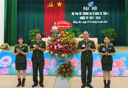 Trường Hạ sĩ quan xe tăng I Đại hội Phụ nữ nhiệm kỳ 2021 - 2026