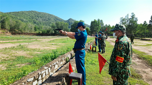 Huyện Long Điền, tỉnh Bà Rịa - Vũng Tàu: Hội thi pháp luật dân quân tự vệ