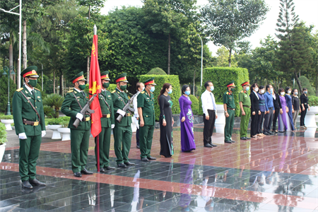 Thành phố Thủ Dầu Một, tỉnh Bình Dương truy điệu và an táng 4 hài cốt liệt sĩ