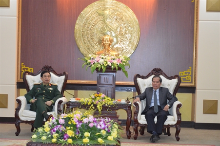 ​Tổng Tham mưu trưởng Quân đội Nhân dân Việt Nam
Thăm, kiểm tra và làm việc với tỉnh Lâm Đồng