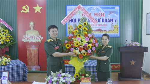 Đại hội phụ nữ Sư đoàn 7, Quân đoàn 4 nhiệm kỳ 2021-2026.