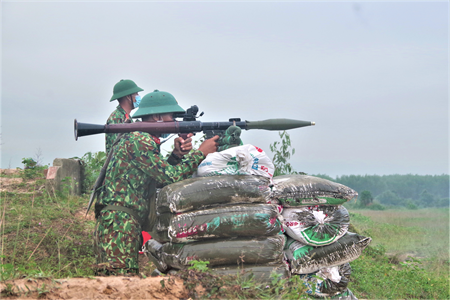 Trung đoàn 3, Sư đoàn 9 diễn tập chiến thuật có bắn đạn thật cấp trung đội