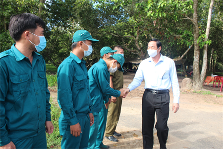 Lãnh đạo tỉnh Đồng Nai, thăm, kiểm tra các chốt phòng dịch Covid - 19