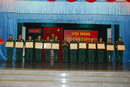 Ngành Hậu cần Quân khu 7: Tổng kết công tác Hậu cần năm 2016