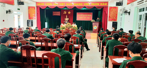 Ban CHQS thành phố Đà Lạt (Lâm Đồng): Đại hội quân nhân nhiệm kỳ 2021 - 2023