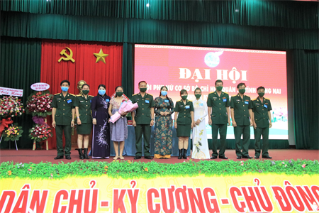 Đại hội Hội phụ nữ cơ sở Bộ CHQS tỉnh Đồng Nai, nhiệm kỳ 2021- 2026