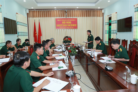 Đảng ủy Trường bắn Quốc gia khu vực 3 hoàn thành xuất sắc nhiệm vụ 6 tháng đầu năm 2021