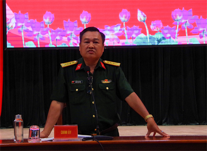 Kịp thời nắm bắt, giải quyết tâm tư nguyện vọng của cán bộ, chiến sĩ