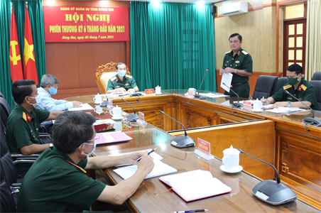 Đảng ủy Quân sự tỉnh Đồng Nai ra Nghị quyết lãnh đạo nhiệm 6 tháng cuối năm