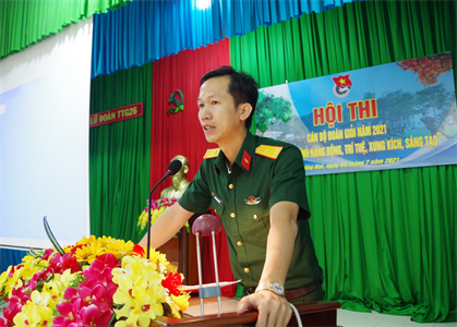 Lữ đoàn 26 hội thi cán bộ đoàn giỏi năm 2021
