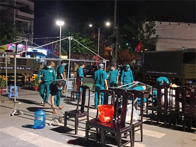 LLVT tỉnh Bình Dương xung kích trên mặt trận phòng, chống dịch bệnh Covid-19