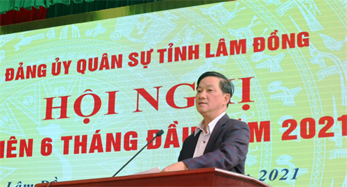 Đảng ủy Quân sự tỉnh Lâm Đồng xác định những nhiệm vụ trọng tâm 6 tháng cuối năm