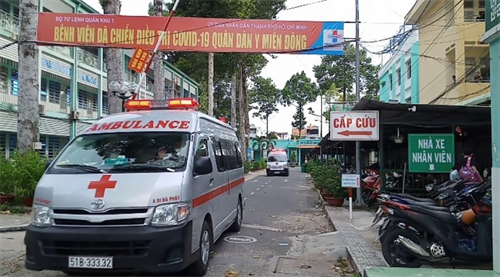 Bệnh viện dã chiến điều trị Covid-19 Quân dân y miền Đông quy mô 300 giường đi vào hoạt động