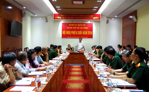 Đảng ủy Quân sự TPHCM hội nghị phiên cuối năm 2016: Lãnh đạo xây dựng Đảng bộ Quân sự Thành phố trong sạch vững mạnh, LLVT Thành phố vững mạnh toàn diện