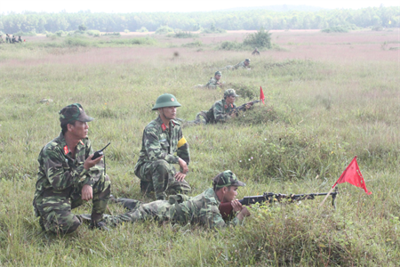 Trung đoàn 775 sẵn sàng động viên, chiến đấu thắng lợi