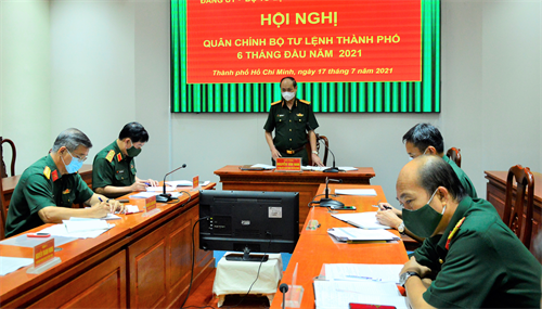Bộ Tư lệnh TP.HCM hoàn thành tốt nhiệm vụ 6 tháng đầu năm 2021