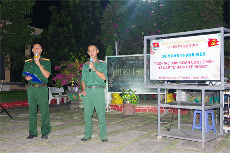 Diễn đàn thanh niên “Tuổi trẻ Binh đoàn Cửu Long – 47 năm tự hào
 tiếp bước”