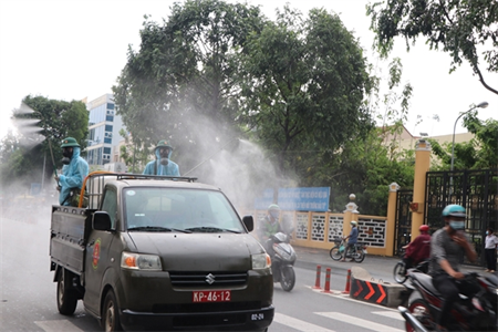 Lực lượng vũ trang Quân khu 7 quyết liệt chống dịch Covid-19