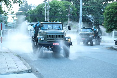 Phun khử khuẩn thành phố Thuận An, tỉnh Bình Dương