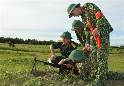 LLVT tỉnh Bình Phước hoàn thành nhiệm vụ kép