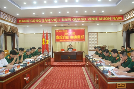 Hội nghị công tác Kỹ thuật toàn quân năm 2017:
Bảo đảm đủ vũ khí trang bị kỹ thuật để bảo vệ chủ quyền Tổ quốc