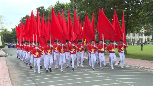 Tỉnh Bình Dương:
Sôi nổi Hội thao quốc phòng học sinh các trường Phổ thông trung học