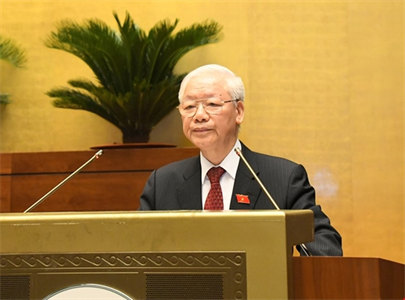 Tổng Bí thư Nguyễn Phú Trọng: Nâng cao hơn nữa chất lượng, hiệu quả hoạt động của Quốc hội trong giai đoạn mới