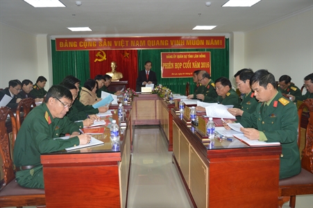 Lực lượng vũ trang tỉnh Lâm Đồng
Phát huy tốt các tiềm lực xây dựng khu vực phòng thủ vững chắc