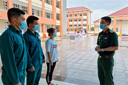 Đại úy Nguyễn Quang Hiệp - Xung phong vào tuyến đầu chống dịch