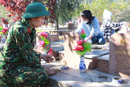 Bộ CHQS tỉnh Lâm Đồng với công tác tìm kiếm, quy tập hài cốt liệt sĩ